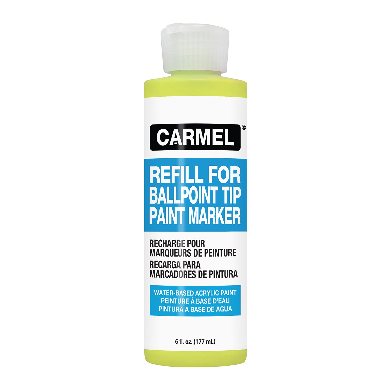 Refill Paint for Ballpoint Tip Markers.
