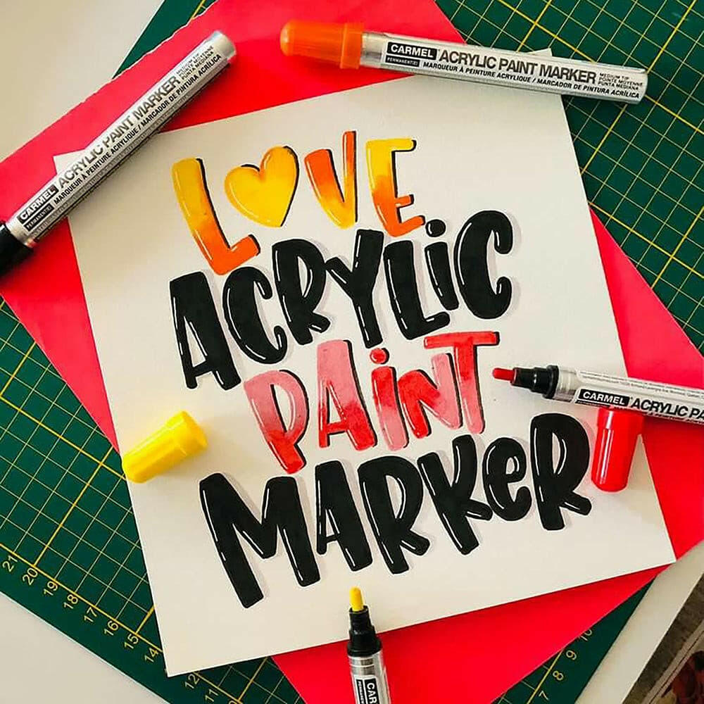 Carmel Acrylic Paint Marker - Paint Pens