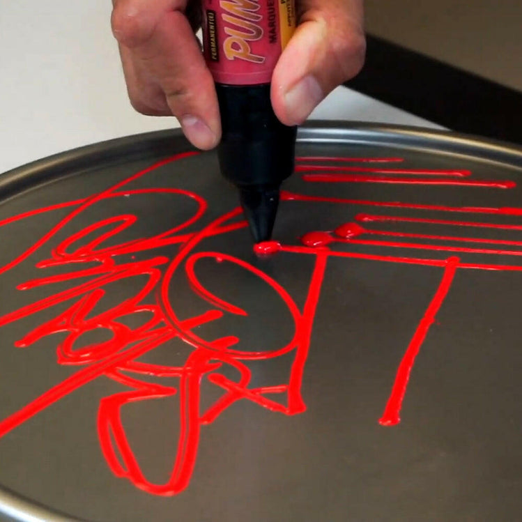 Pump Ballpoint Paint Marker.