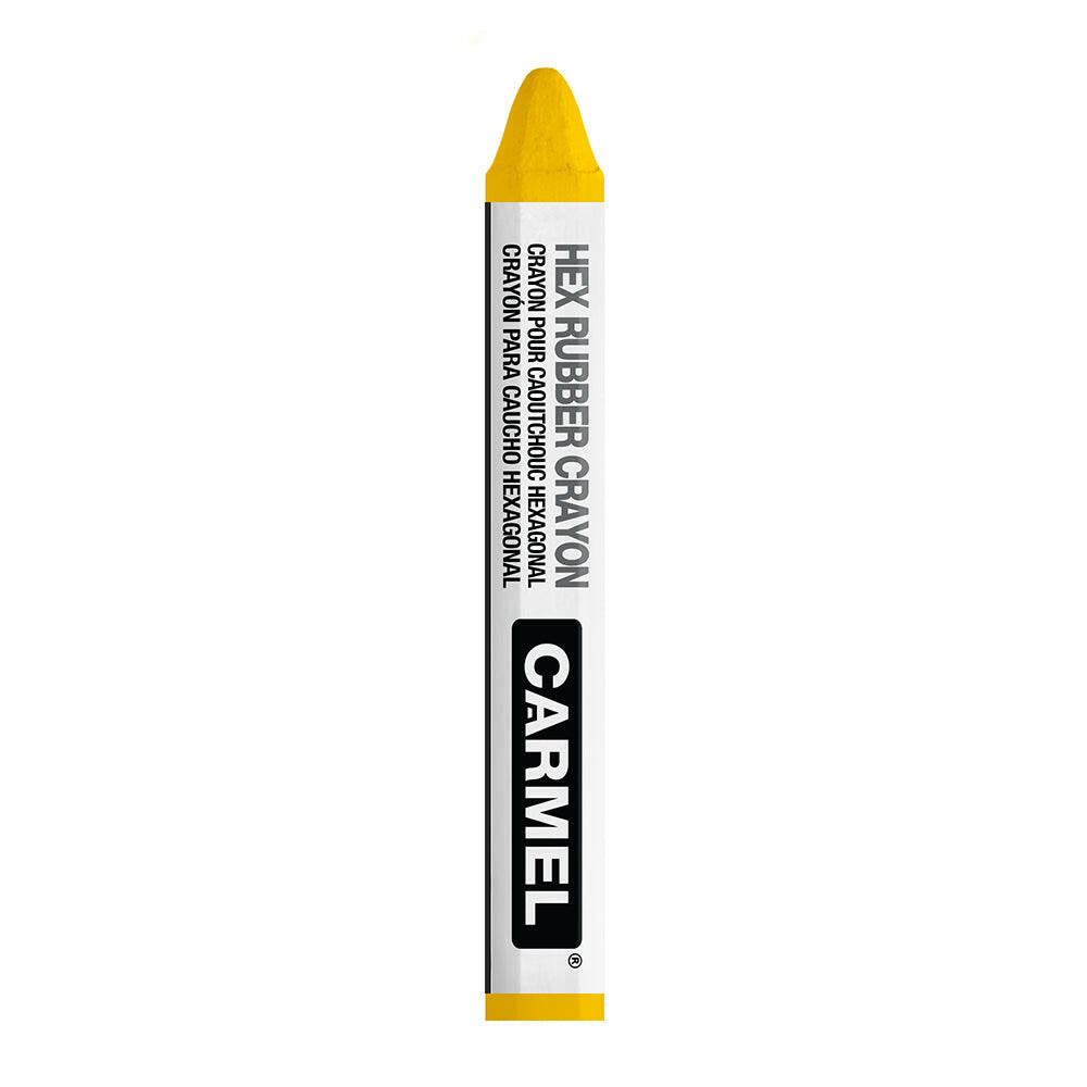 Markal Tyre Marque Rubber Marking Crayons - Yellow