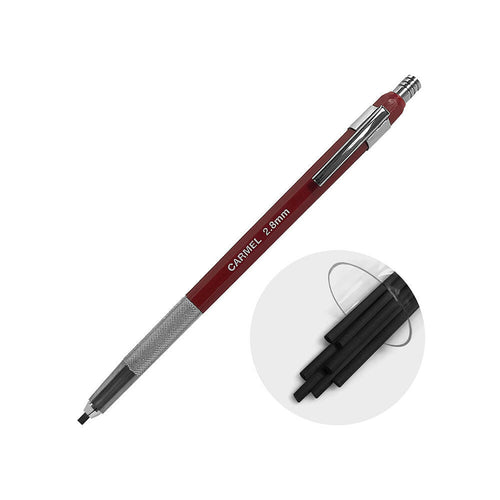 Crayon mécanique Charpentier avec recharge de 2,8 mm, marqueur à