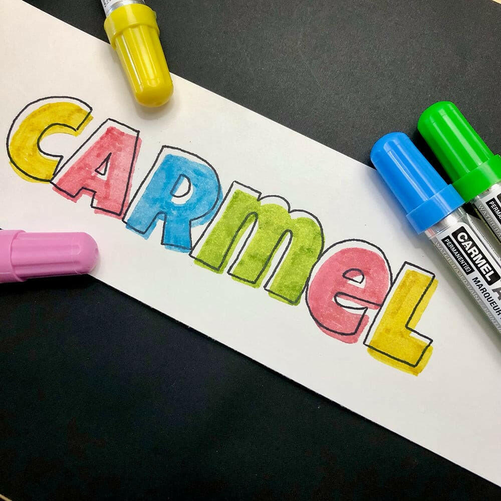 Carmel Acrylic Paint Marker - Medium Tip (Assorted Colors)